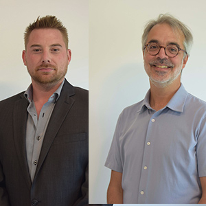 Alexandre Fugere, Assistant Director of Business Development and Luc Paquet, CEO, Immune Biosolutions  