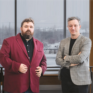 Rodrigue DUBAR,  CEO , Simon Labrie, CSO, SyntBioLab Inc.