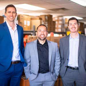Joe Pirmann, Senior Procurement Specialist, Joel Gomez, President, Max Lagin, Sales Manager, The Compounding Center (TCC Pharma)