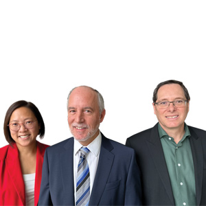 Corinne Seng Yue, Vice President, Murray P. Ducharme, President and CEO, and Philippe Colucci, Vice President, Learn and Confirm Inc.