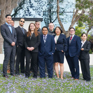 Jianmin Fang, Founding Chairman,  Wei Chen, CEO, Xinfang Li, President, Scott Cooper, San Diego Site Head, Jennifer Kuo, Sr. Dir BD, MabPlex International