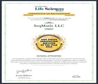 NGS Omics Sequencing Services of the Year 2026