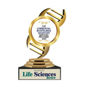 Top Commercial Biospecimen Inventory Services Provider - 2024